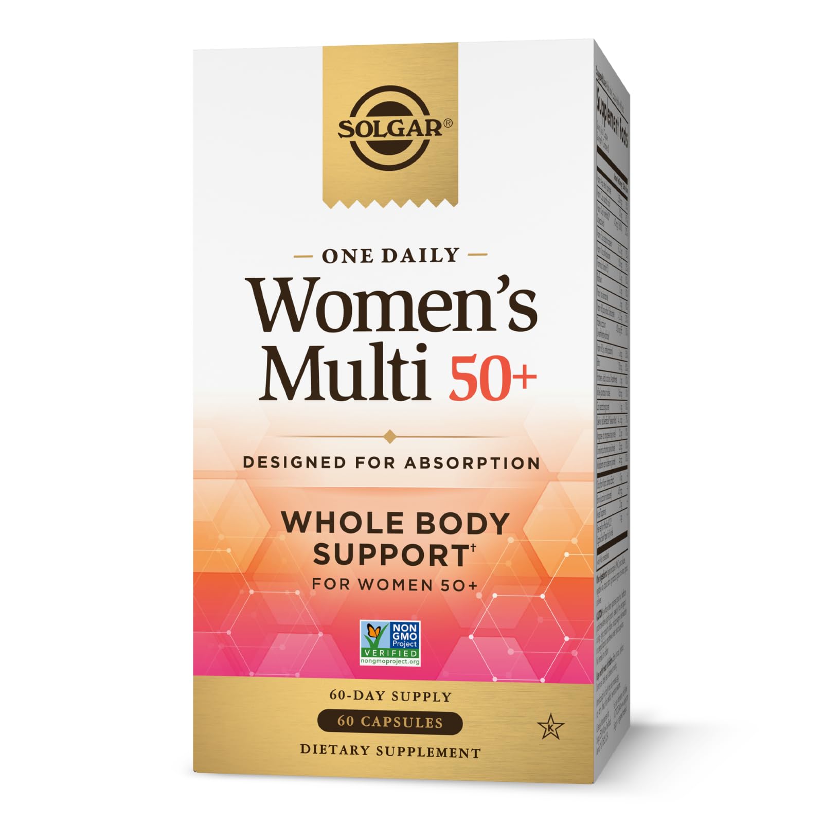 Solgar One Daily Women's Multi 50+ multivitamin 60 vegan capsules