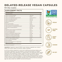 Plant-based Vitamin D3 for bone health in Solgar 50+ multivitamin