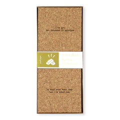 Solid Gold Mistaken Lyrics Coasters 6 cork coasters