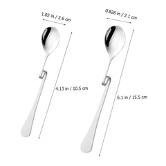 Long S shape spoon for coffee stirring SOLUSTRE