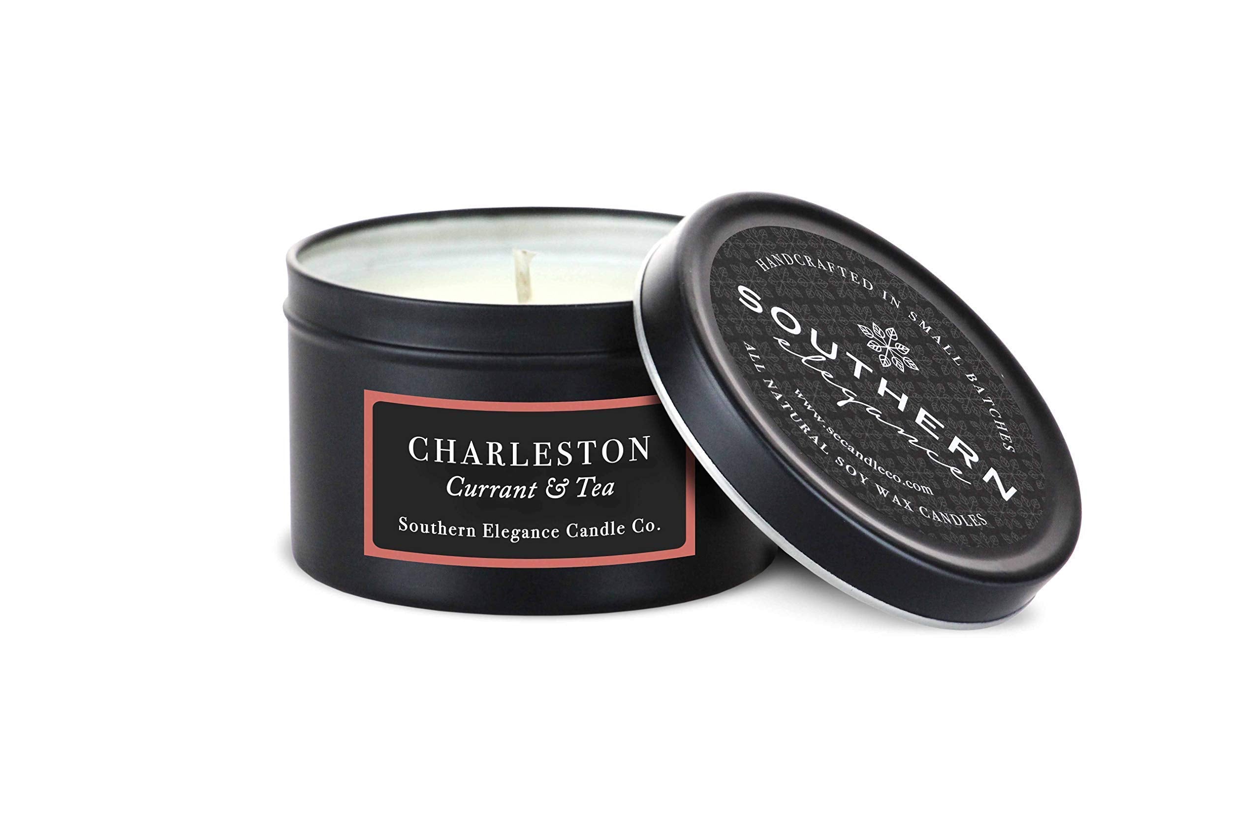 Southern Elegance Charleston candle in a 6 oz Travel Tin