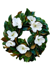 Southern Magnolia Wreath front view