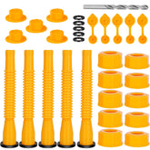 Spacemart gas can spout replacement 5 pack yellow