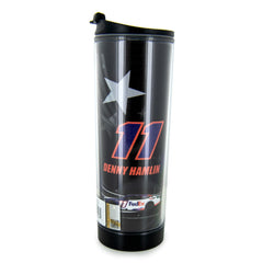 Denny Hamlin NASCAR tumbler Sparta Pewter travel mug 14oz