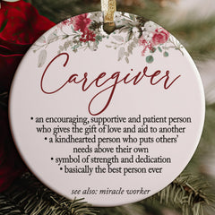 Special Needs Sitter Appreciation ornament
