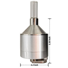 Grinder with adjustable grind settings