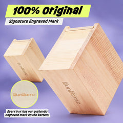 Spider prank box with hidden gift card compartment