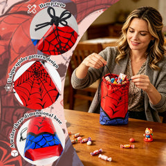 Bulk 50-pack spider web party bags EVA material image