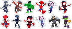 86Pcs spider birthday party gifts