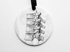 Spine Ornament porcelain front image goth design