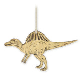 Spinosaurus Dinosaur Christmas Ornament on tree