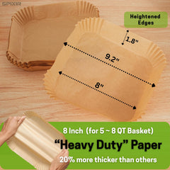 Heavy duty parchment liners 45gsm by Spixir