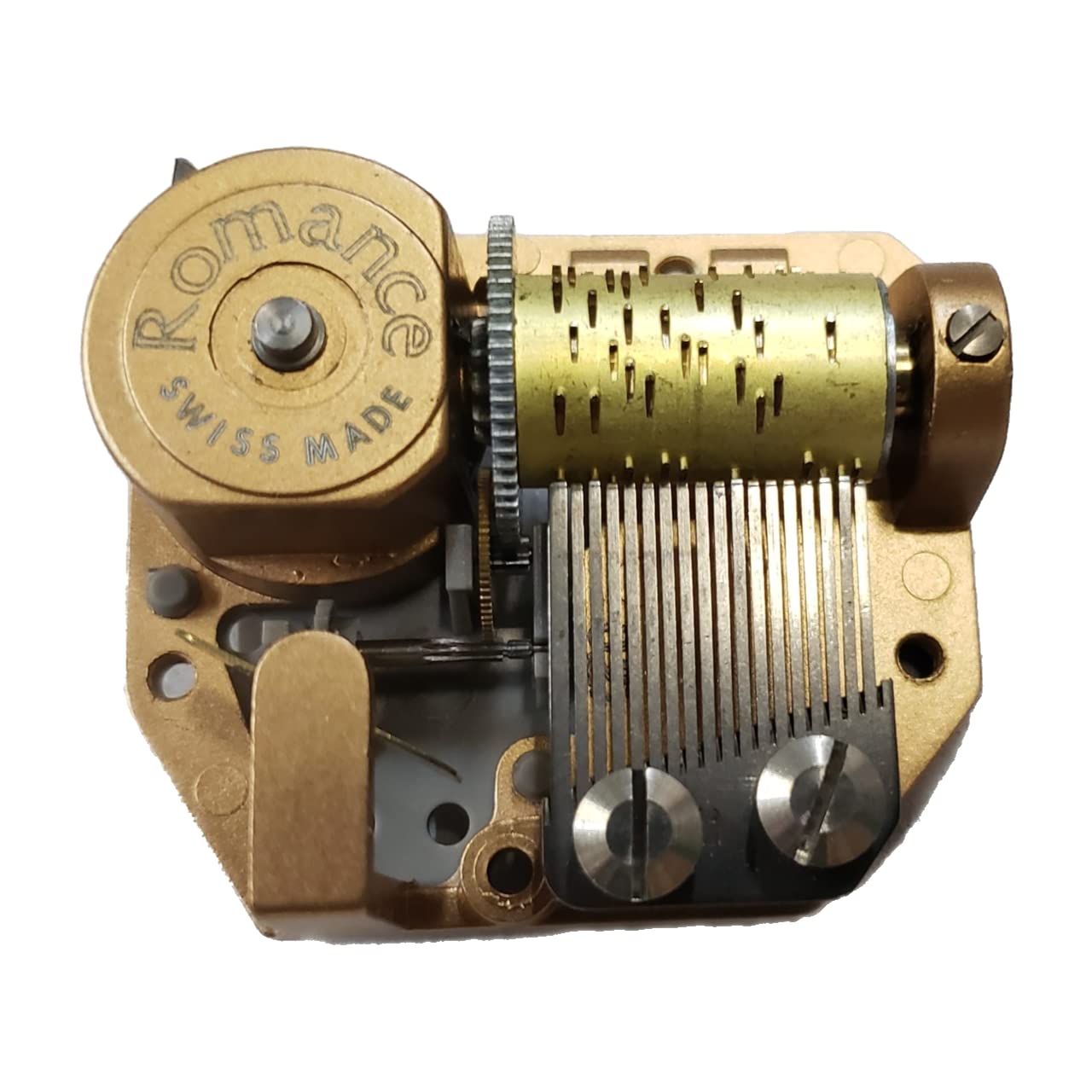 Splendid Music Box Co romance music box with Reuge 18-note movement