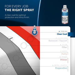SprayMax 1K acrylic matte clear coat for crafts and metal