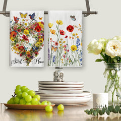 Dish towel set for home decor and party use Flaircave