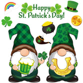 Sratte fridge magnets ST Patrick's Day set on fridge