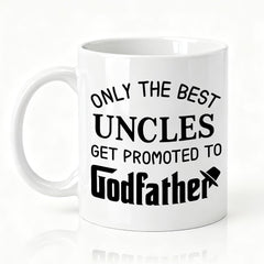 SRWNFOS Best Uncles Godfather Mug 11oz ceramic