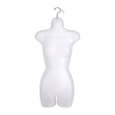 SSWBasics frosted female mannequin torso with hook