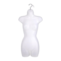 SSWBasics frosted female mannequin torso with hook