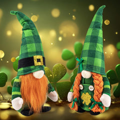 Gnome pair size 9.05 x 8.26 inches ready for display