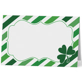 St Patrick's Day place cards STPC01 20pcs 2x3.5in tent cards