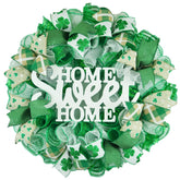 St Patricks Wreath 24 inch round 5 inch deep