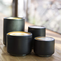 Dishwasher safe Monty latte art cup 11oz