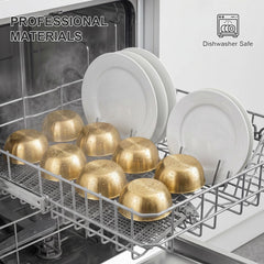 stainless steel condiment cups by tifanso for sauces and dressings