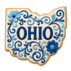 Ohio State shaped cookie cutter product image stainless steel