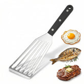 Stainless steel fish spatula 12.2 inch blade