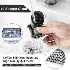 Stainless steel mesh filter for Keurig reusable pods