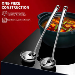 Heavy-gauge 304 stainless steel with jewelry-grade polished finish
