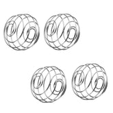 4 piece stainless steel shaker balls for protein mixing