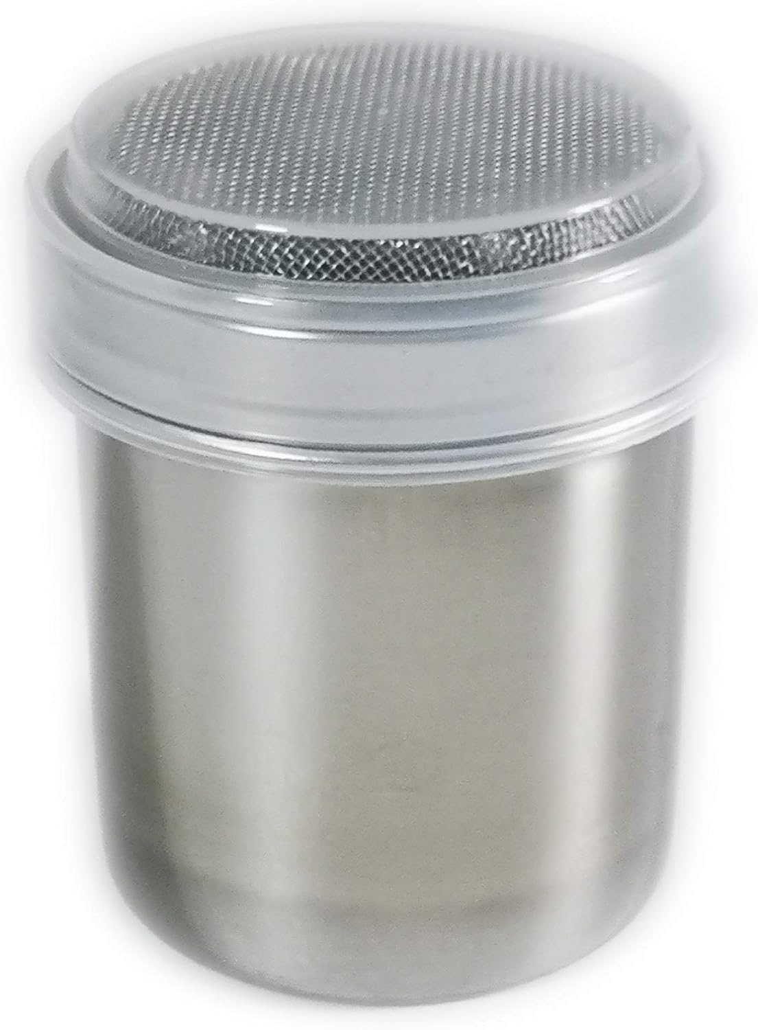 Stainless steel shaker sifter dispenser for flour sugar