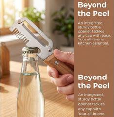 Stainless steel blade vegetable peeler durable design