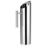 Stainless steel water pitcher with 2L capacity