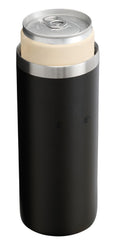 Close-up of Hold-Tight tabs on Stanley can cooler