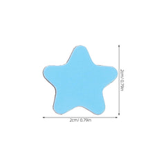 Colorful star magnets in multiple hues for decor