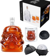Star Unique whiskey decanter set with glasses