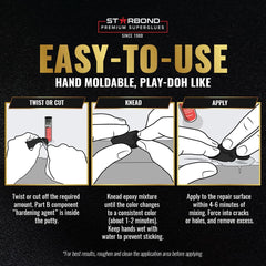 STARBOND epoxy putty stick for woodworking projects image