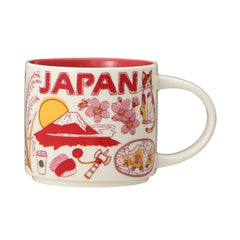 Starbucks Been There Series Japan 2021 mug 14oz Mt Fuji motif