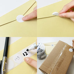 White dot stickers for office and classroom use 1000 pcs