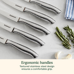 Steak knives with textured stainless steel handles C77SSH-6PSK image 3