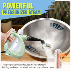 11 piece attachment set for steam cleaner