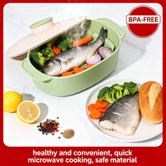 steamer bowl with removable rack
