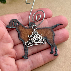 Gift box packaging for dog Christmas ornament