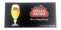 Stella Artois Beer Professional Bar Mat 14.75 x 7 inches 0.3 inches thick