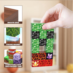 Montessori-inspired sensory magnetic blocks for fine motor skills