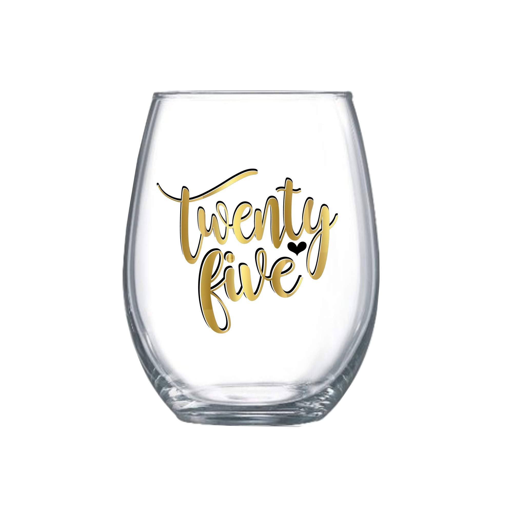 Stemless wine glass 18 ounce capacity 0079