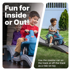 Step2 roller coaster track 9-foot gray blue image